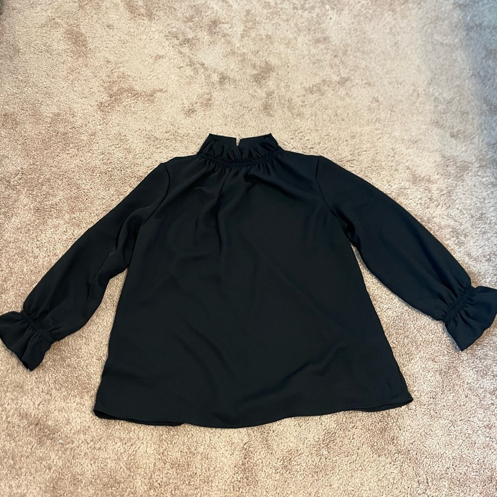 Long Sleeved black top